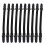 10Pièces Fixateur Masque Noir Boucle Réglable Confortable Durable 1