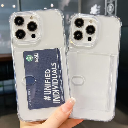 Handytasche mit Seitenfach Transparent  iPhone 11 Pro Max 1