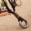 Vintage Doppelkreis-Lederhalskette Brown 4