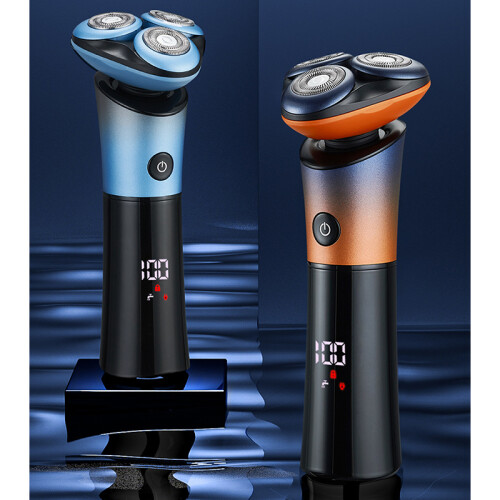 Multifunksjonell elektrisk barbermaskin med tre blader Blue 1