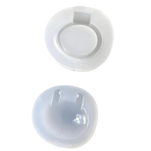 Practical Silicone Craft Molds in Heart and Oval Shapes-A