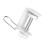 Elegant Metal Wire Hook For Hanging Your-White single hook 1