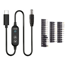 Multifunctionele 100W USB C naar DC5V-20V conversiekabel met-F