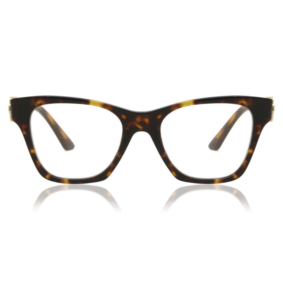 Versace Women's Ve3341u 108 Woman Optical Frames Acetate Turtle Transparent Geometric Normal - Image 2