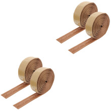 4 Moulure Adhésive Mousse Protection Coins Marron