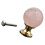 Kristall-Rundkugel-Kommodenknopf,-rosa Farbe 1