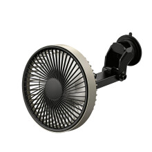 Leistungsstarker Fahrzeug-Kühlventilator, drehbarer-Schwarz A