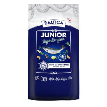 BALTICA EXCELLENT Junior Salmone Ipo cibo secco per cani. Taglia L/XL, 12 kg.