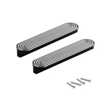 Simple Styles Design Kastgrepen Lichtgewicht-zwart en wit 150 mm