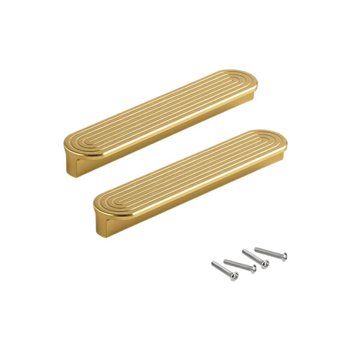 Boutons de placard simples mais élégants en-cuivre 150mm