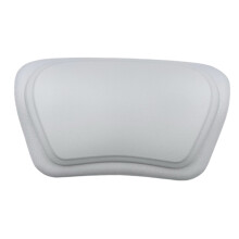 Ergonomic Bath Pillows Neck Bathtub Cushions Soft-White