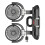 Flexible Windshield affixed Fan With Double fan And Convenient 1
