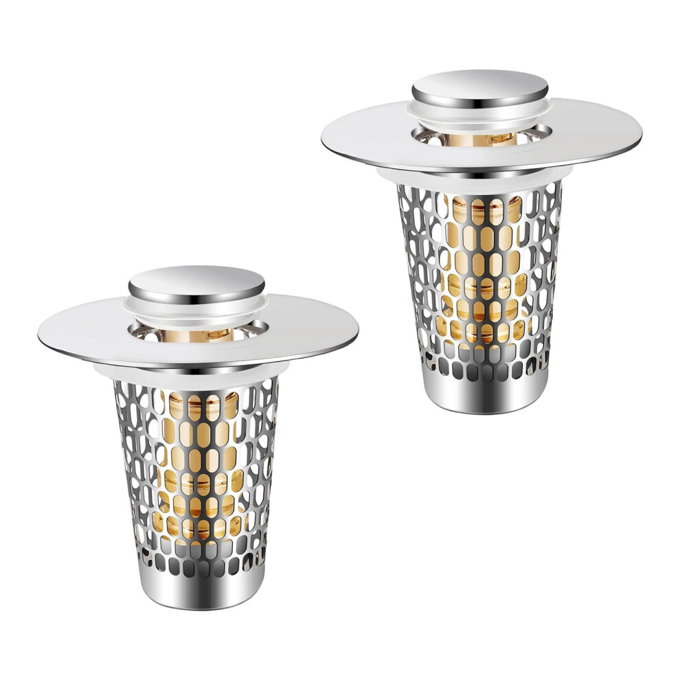 Popup Drain Strainer Universal Sink Stoppers-Twoinclinedleakage 7755001220614