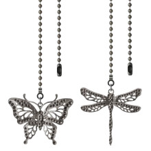 Unieke handgemaakte waaiertrekketting versierd met Darner