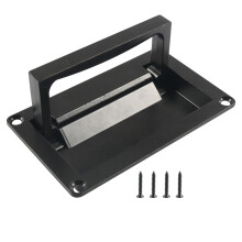 Door Concealed Handle Slotted Embedded Buckles Furniture Handles
