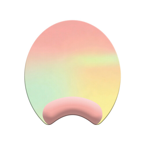 Silicone Mouse Pad With Wrist Support Ergonomic Gaming-pink