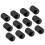 Ensemble de 12 coussinets d'angle flexibles en silicone, 1