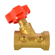 Brass Radiator Flows Regulator Valves Professional Heating-DN32