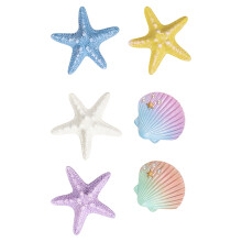 1 ensemble de breloques pour sac de plage, breloques florales,-3