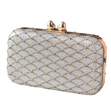 Sac de soirée élégant, sac à bandoulière en chaîne, sac à -Argent