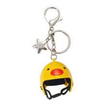 Eye Catching Star Shaped Keychain High Quality Alloy And-Yellow