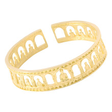 Stunning Handcrafted Meditation Bracelet High-Gold-color