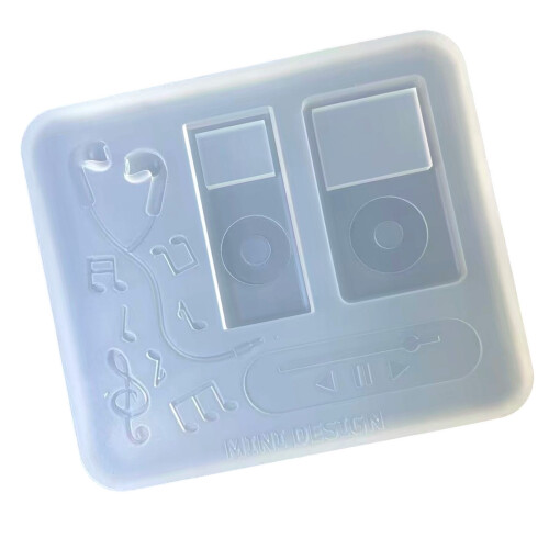 Multifunctionele siliconen knutselvorm MP3-thema