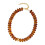Collier artistique à brins de perles multicolores pour-brun 1