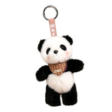Porte-clés animal amusant, look dessin animé, taille-panda