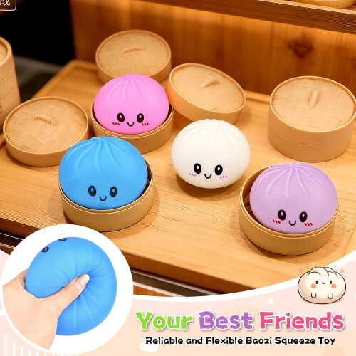 Παιχνίδια για ζυμαρικά Squishy, 4 τεμάχια μυστήριο παιχνίδι για ζυμαρικά Squishy, ζ 1