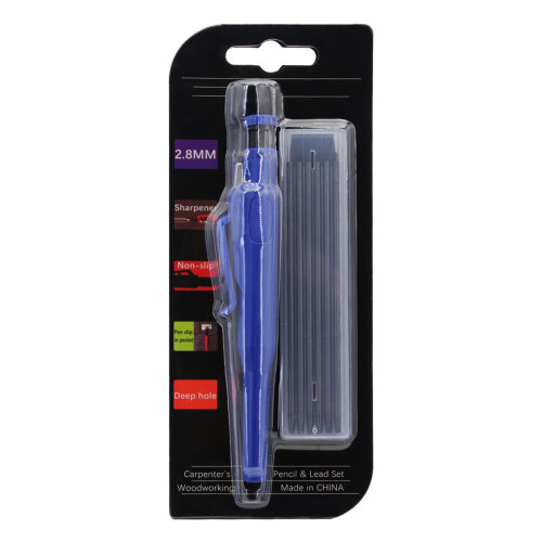 Professional Retractable Carpenters Pencil-blue card