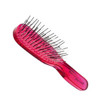 Escova desembaraçadora - HERCULES SAGEMANN - Escova de Couro Cabeludo Junior 8106 - Rosa - Criança - Compatível com extensões