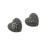 Boucles d'oreilles élégantes en forme de cœur et de croix-B 1