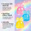 τεμάχια παιχνίδια Squishy Bunny Fidgets, μπάλες στρες Doh Bunny για ενήλικες, χαριτωμένα πα 4