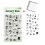 Journaling Stamper With Ergonomic Acrylic Handle-Ho ney buds 1