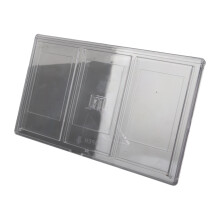 Hochwertiger transparenter 3-Fach-Bilderrahmen für Fotos und Erinnerungsstücke NEU
