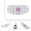 Mini-USB-Luftentfeuchter, sichtbarer Wassertank, 100 ml/Tag, leise 4