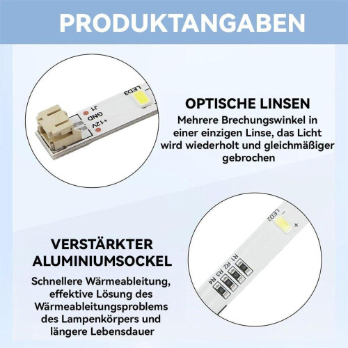 Ταινίες LED, 4 τεμάχια, ταινίες φωτισμού LED για ψυγεία RONGSHENG/HISENSE, ταινίες φωτισμο 2