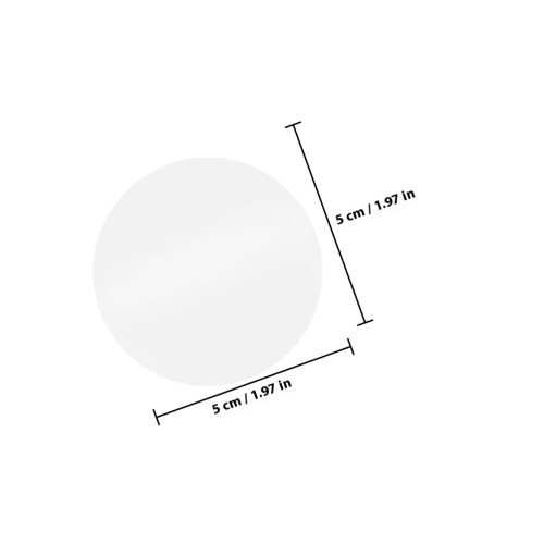 D'étiquettes Circulaires Transparentes À Points Pour Maison 1