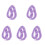 Élastique Violet Pour Bracelets Colliers DIY 2