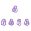 Élastique Violet Pour Bracelets Colliers DIY 5