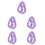 Élastique Violet Pour Bracelets Colliers DIY 6