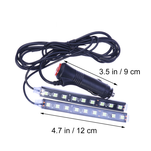 Blue Strip Lights Flexible Car Interior Atmosphere Lamps 1