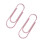 Trombone coloré à la mode, 2 pièces, forme créative,-Rose 1