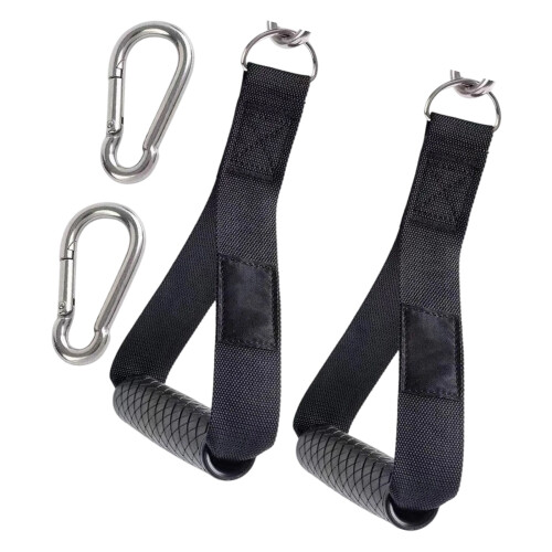 Barbells Resistance Bands Nonslip Grip Handle Pull Up-1