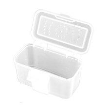 Fishing Live Baits Box Portable Live Baits Container-White