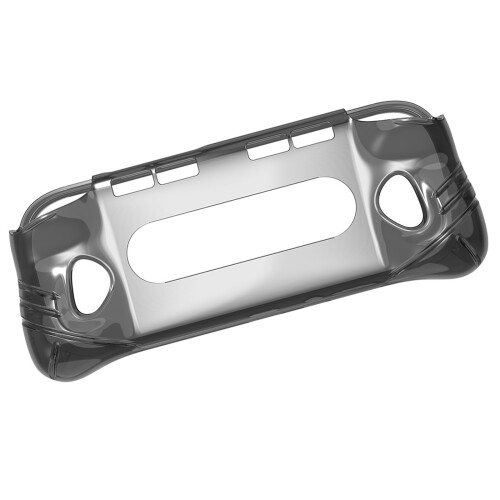 Transparent Flexible Cover Shockproof TPU Case Handheld-black