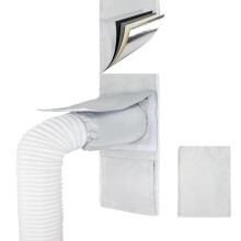 Kleine ventilatieafdekking van Oxford-stof, raamisolator,-M