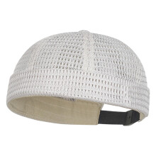 Beliebte Mesh-Sonnenkappe, atmungsaktiv, randloser-Beige