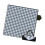 Espace généreux de protection d'activité carrée de 200 cm-gris 1